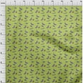 thumbnail image 3 of oneOone Georgette Viscose Lime Fabric Halloween Sewing Material Print Fabric By The Yard 42 Inch Wide, 3 of 4