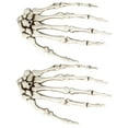 thumbnail image 3 of Shisuyan 1 Pair Skeleton Hand Bone Scary Skeleton Decorations Plastic Fake Skeleton Bone Hands, 3 of 8