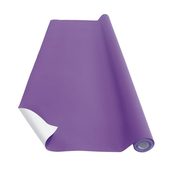 Colorations Prima-Color Fade-Resistant Paper Roll - Purple 47 7/8" x 50' (ONE ROLL ONLY)