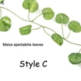 thumbnail image 3 of PULLIMORE 12 Pcs Artificial Hanging Leaf Plants Fake Flowers Leaves Long Green Silk Lvy Vine Garland Home Wall Decor for Wedding Party Garden Balcony Bedroom - 7.22 ft, 3 of 9