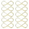thumbnail image 1 of 10Pcs Décoratifs Mémo Clips Exquis Cartes Titulaire Métal Cartes de Visite Rack Bureau Décor, 1 of 7