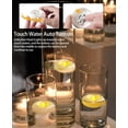 thumbnail image 2 of Velas Flotantes, Paquete de 12 Velas LED de Plástico Impermeables Que Funcionan con Batería, 2 of 9