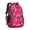 Pug and Heart, variant on Cat and Dog Red Pattern Backpack for School, Cute School Bag with Adjustable Shoulder Straps and Padded Back, 16.9"x12.6"x5.9"