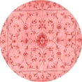 thumbnail image 1 of Ahgly Company Indoor Round Persian Red Traditional Area Rugs, 8' Round, 1 of 4
