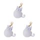 thumbnail image 1 of Jumpingount Llavero adorable para los amantes de los gatos Llevar llaves con estilo Llavero de gato Llavero Llavero Los mejores regalos Blanco Type1 NO1, 1 of 6