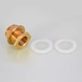 thumbnail image 5 of 1 inch Conector de tanque de agua 1/2" 3/4" 1' Conectores de tubería Adaptador giratorio para manguera de jardín, 5 of 5