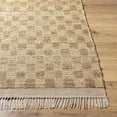 thumbnail image 6 of Hauteloom Ionut Jute Living Room, Bedroom Area Rug - Farmhouse - Lambswool,Dark Brown,Faded Driftwood - 12' x 15', 6 of 20