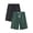 Black&Army Green, variant on ANLIQI Men’s Pajama Bamboo Shorts Soft Sleep Shorts Comfy Lounge Pants with Pockets (Pink&Olive Green,M)