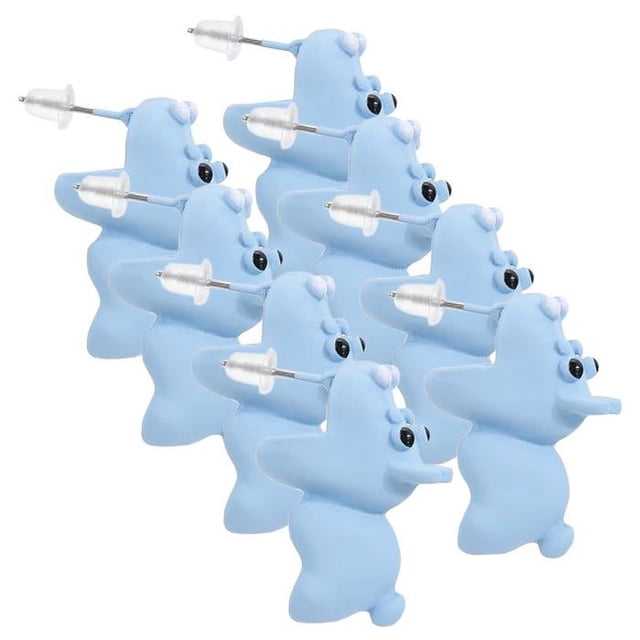 Pendientes de figuras High Monaco MXPPH-004 4 Piezas Azul