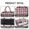 thumbnail image 4 of Large Capacity Tote Bag,Red Football Helmets with Bows Pattern Handbag Fashion Luxury Tote Bag,15.7"x13"x 5.1" Inches,Laptop Compatible, 4 of 6