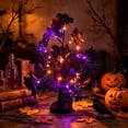 thumbnail image 5 of SeekLGT Halloween Tree Pre Lit Artificial Black Twig Tree with LED Lights, Halloween Decorations Indoor for Tabletop Mantel Window Yard Halloween Party Home Decor, 5 of 6
