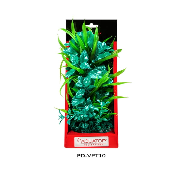 Aquatop PD-VPT10 Vibrant Passion Turquoise Plant 10"
