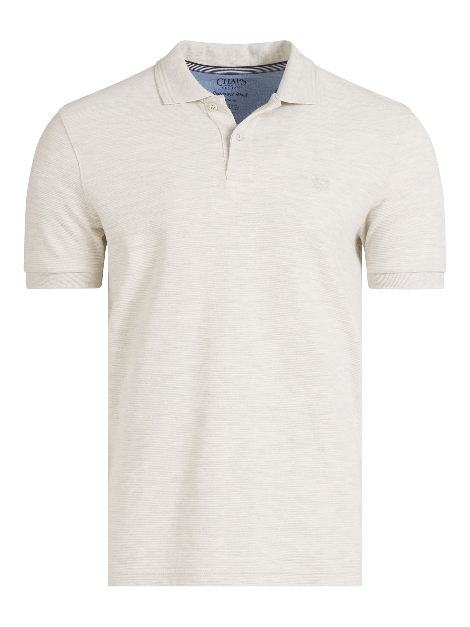 Chaps Men’s and Big Men’s Seacoast Wash Ribbed Knit Polo, Sizes S–3XL