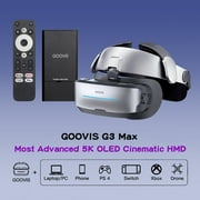 GOOVIS G3 Max 5K OLED 3D Cinematic Head Mounted Display with D4 Media Player