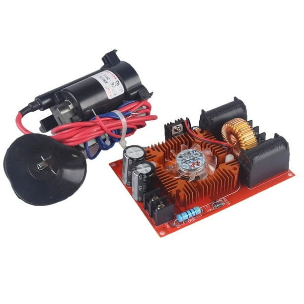 Módulo de placa de accionamiento DC 12-30V ZVS Bobina de Tesla Flyback Driver /SGTC/generador Marx Bobina de encendido con paquete de alto voltaje 15A 250W LDY Componente electrónico