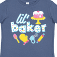 thumbnail image 4 of Inktastic Lil' Baker Icing and Cake Boys or Girls Toddler T-Shirt, 4 of 5