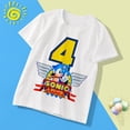thumbnail image 5 of Nueva camiseta de Sonics para niños, camiseta estampada con dibujos animados de anime, cumpleaños, número 1 al 10, camisetas casuales de manga corta para niños, ropa para niños, 5 of 5