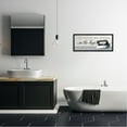 thumbnail image 3 of Stupell Industries Ironing in Dryer Humor Typography Painting Black Framed Art Print Wall Art, 30 x 13, 3 of 9