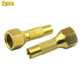 thumbnail image 2 of High Performance Brass Tire Chuck for Car Tyre Inflator Gauge Set of 2, 2 of 3