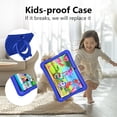 thumbnail image 5 of Nobklen Kids Tablet 10 Inch 64GB Android 14 Tablet for Kids Ages 3-12 with WiFi, Google Kids Space Parental Control APP Children Tablets with Case Blue, 5 of 7