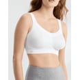 thumbnail image 2 of ANITA White Active Momentum Wire Free Seamless Sports Bra, US 38F, UK 38E, NWOT, 2 of 4