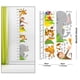thumbnail image 1 of Gráfico de crecimiento de altura para niños, calcomanías de pared, decoración DIY, tabla de crecimiento de PVC, pegatina de pared con dibujos animados A, 1 of 8
