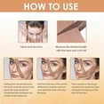 thumbnail image 3 of Face Lift Tape, Face Tape Facial Myofascial Lift Tape Anti Wrinkle Patches, Face Toning Belts For Firming Tightening Skin 2.5 cm x 5 m, 3 of 5