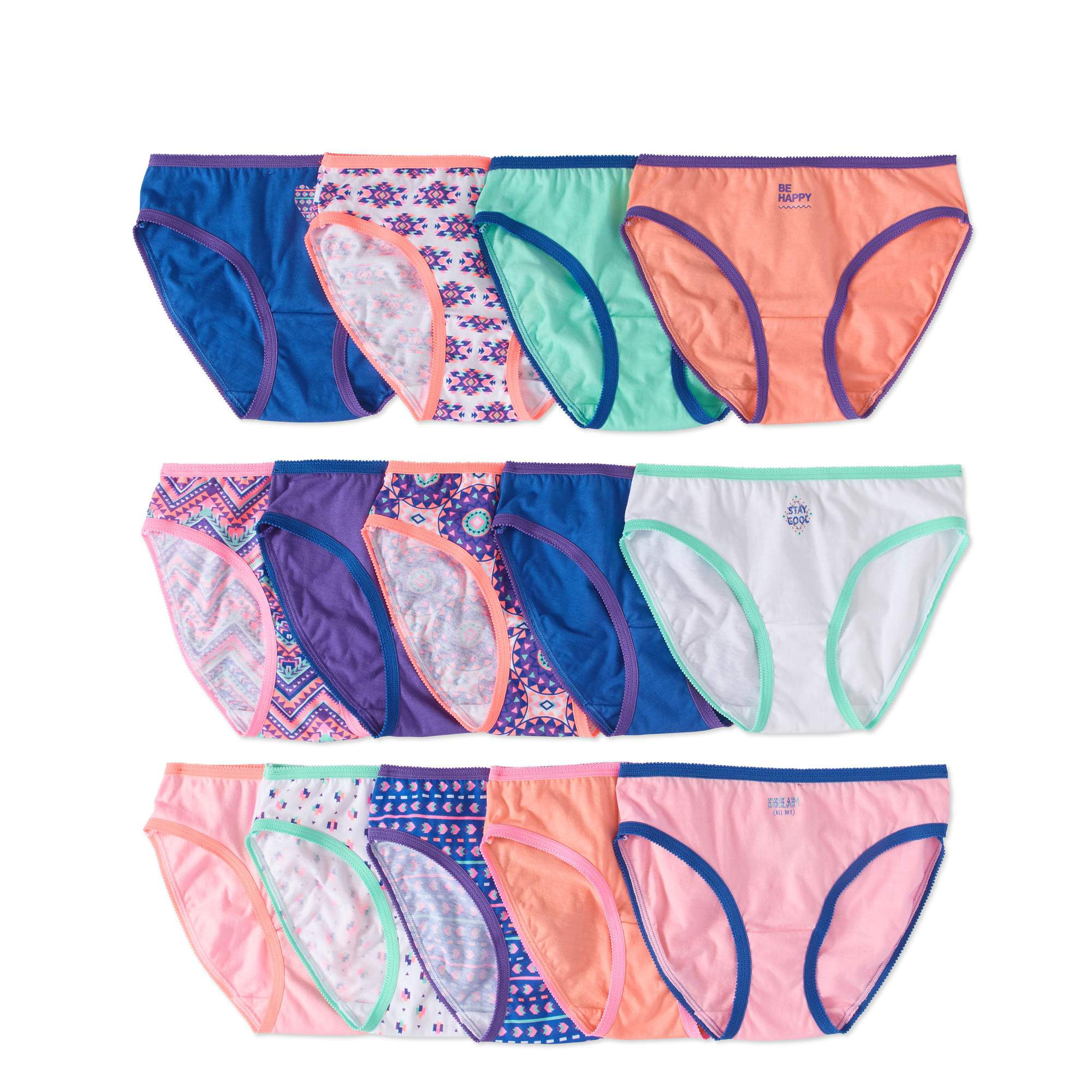 Hanes Girls Underwear, 3 Pack Core Cotton Brief Panties (Little Girls & Big  Girls) – BrickSeek