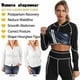 thumbnail image 2 of Women Slimming Sauna Sweat Suits Fat Burning Tops Waist Trainer Thermo Legging Body Shaper Jacket ShapewearXL, 2 of 5