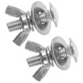 thumbnail image 1 of IFANLANDOR 1 Pair Silver Butterfly Wing Screws for Mounting Hardware on Scuba Setup Tools, 1 of 6