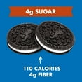 thumbnail image 6 of Rip Van LEOS Cookies & Cream Sandwich Cookies, Low Carb, 2g Sugar, 10 Packs (40 Cookies, 1.69 oz Each), 6 of 9