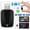 Black, variant on Podofo Wireless Carplay Adapter for Car, 2 in 1 Apple CarPlay and Android Auto Adapter Convert Wired to Wireless Dongle for Apple Android,Plug and Play Black