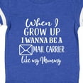 thumbnail image 4 of Inktastic Future Mail Carrier Like Mommy Boys or Girls Baby Bodysuit, 4 of 5