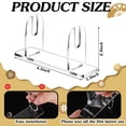 thumbnail image 2 of Soporte para ventilador Roowest, acrílico, plegable, transparente, 4 unidades, 2 of 7