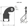 thumbnail image 4 of Bike Trailer Coupler Hitch Replacement For Burley Bicycle Trailers, 4 of 6