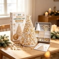 thumbnail image 6 of Clearance DIY Beaded Christmas Tree Kit, Crystal Art Craft Set for Adult, Twinkle Kit Christmas Tree, Christmas Gift (Angle), 6 of 8