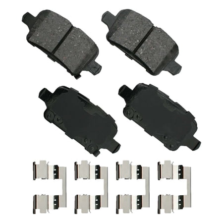 Akebono PRO-ACT Ultra-Premium Brake Pad Set  Ceramic