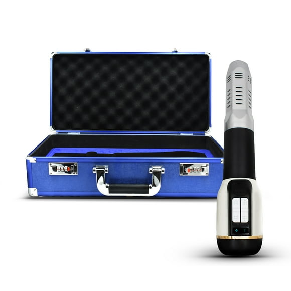 Terahertz (THZ) therapeutic device, 2-speed temperature / wind speed / 3 modes adjustable, therapeutic wand to promote muscle relaxation, improve sleep, eliminate fatigue / joint pain