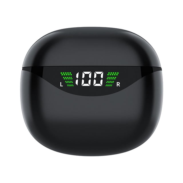 Audífonos inalámbricos TWS compatibles con Bluetooth 5.1 Audífonos deportivos para juegos (negro)