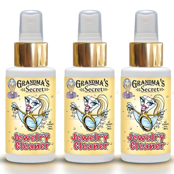RAGUPEL 2026 New Jewelry Cleaner Spray Gold Silver Cleaning Solution Tarnish Remover Sterling Silver Cleaner Tarnish Remover 3Oz 3 Pack