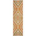thumbnail image 2 of Addison Rugs Chantille Indoor/Outdoor Transitional Diamond Orange Washable Runner Rug, 2'3" x 7'6", 2 of 6