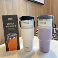 thumbnail image 2 of 900ML Tyeso Stainless Steel Coffee Cup Cold And Hot Double-layer Insulated Cup Tumbler Thermo Water Bottle Car Travel Mug, 2 of 5