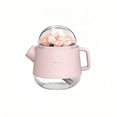 thumbnail image 1 of Kettle Shape Essential Oil Diffuser, Himalayan Crystal Salt Stone Humidifier, Ultrasonic Aroma Diffusers Humidifier Include Salt Stone, Colorful Lights for Home Bedroom Gifts., 1 of 6
