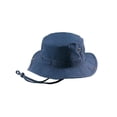 thumbnail image 1 of MG Men's Washed Cotton Twill Chin Cord Outdoor Hunting Hat - Navy - X-Large, 1 of 1