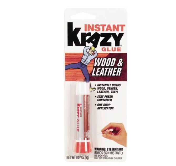 Krazy Glue KG82148R Wood And Leather Glue, 2 Gram