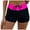 Hot Pink, variant on TTUHYWXI Women's Swim Shorts High Waisted Bathing Suit Bottoms Swimsuit Tankini Boy Shorts with Liner (Hot Pink, XXL)