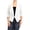 White, variant on Women's Plus Size Lightweight Draped Neck Open Front Solid Blazer Jacket