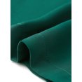 thumbnail image 5 of Women's 2 Piece Chiffon Sets Summer Dressy Pantsuits High Low Top Pants Set Formal Wedding Guest Outfit S Dark Green, 5 of 6