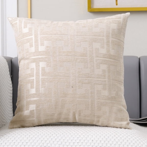 1Pcs Red Farmhouse Stripe Throw Pillow Cover Set Case Decorative Pillowcases Cushion Cover For Couch Bench Sofa Bed 45x45 CM