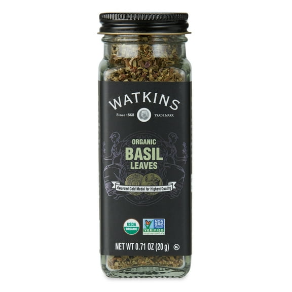 Watkins Gourmet Organic Spice Jar, Basil Leaves